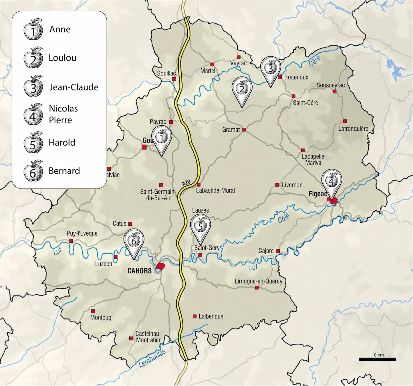 croqueurs du Quercy